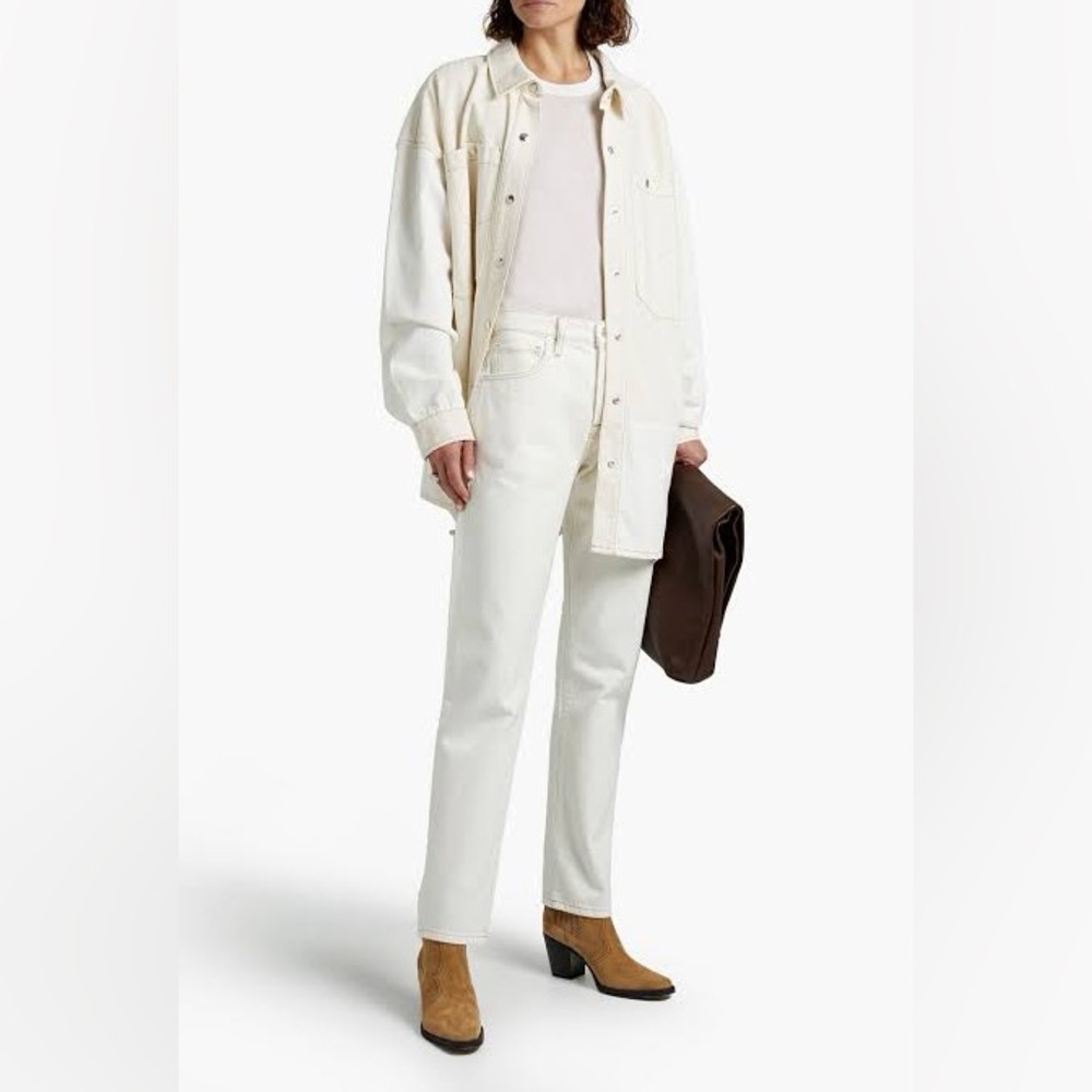Frame Denim women’s off white Le slouch size 26